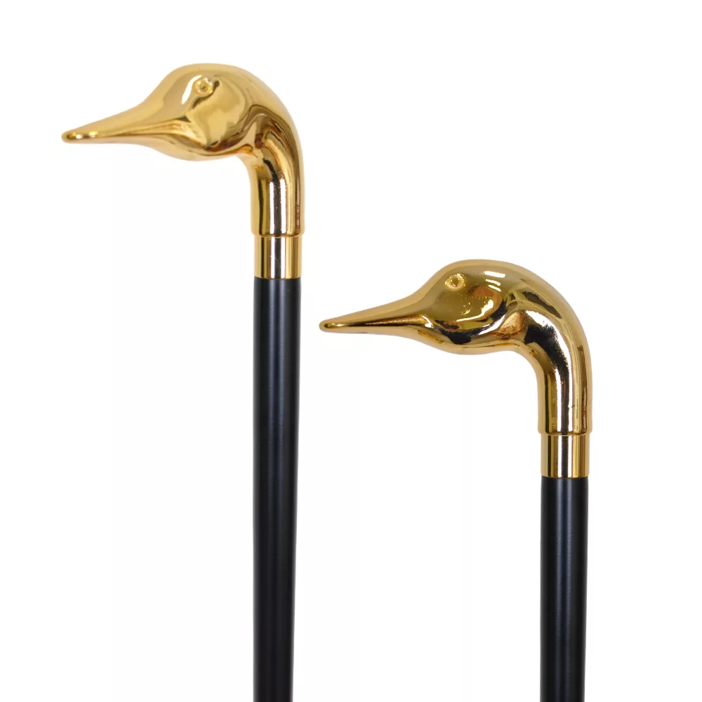 Brass Goose Handle Walking Cane (1023.009.GMB) - Walking Stick Cane  Manufacturer Supplier