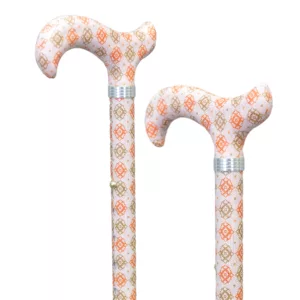 Classic Canes folding adjustable height patterned Print walking sticks