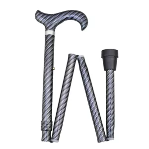 Folding Patterned Walking Stick