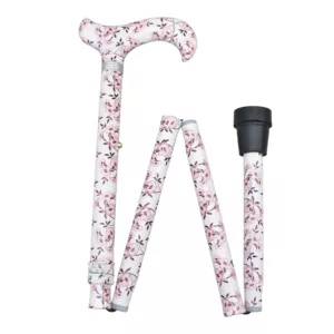 Beautiful Floral Patterned Walking Stick factory
