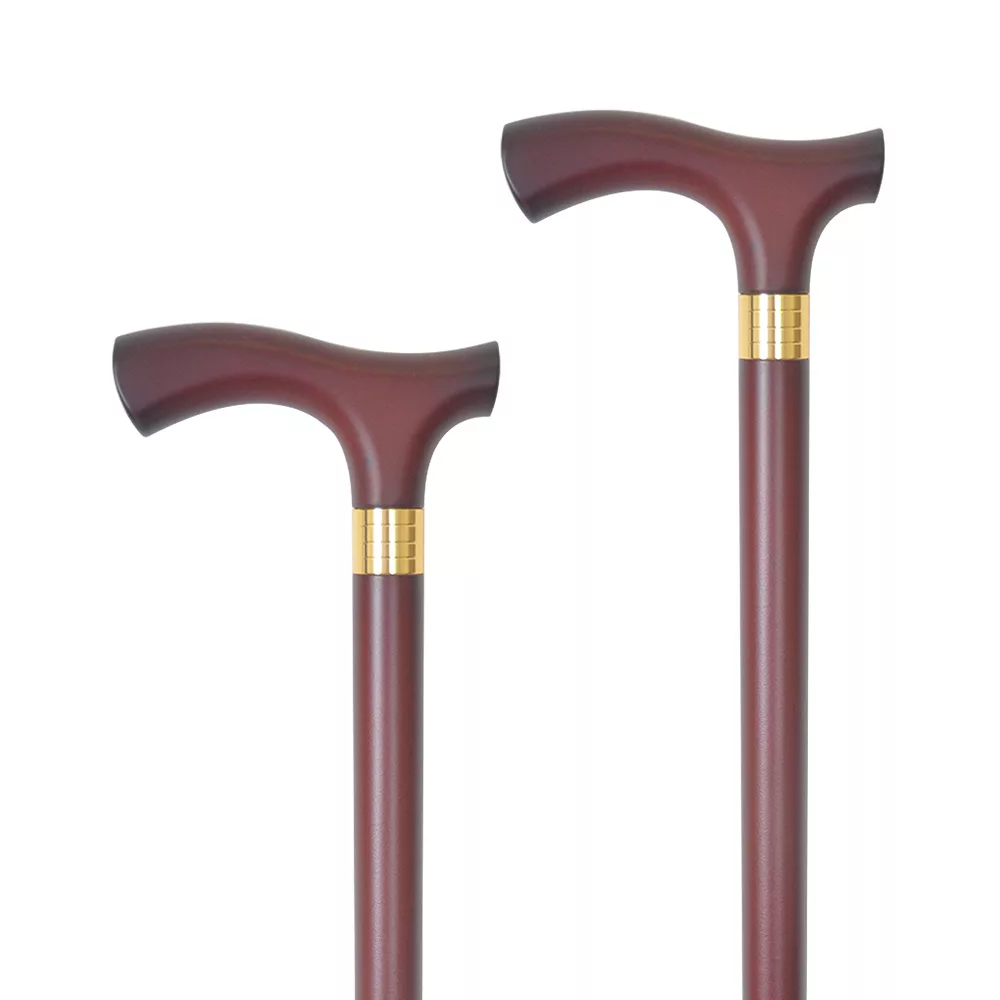 Solid Fritz Wood Walking Cane Matte Bronze (1006.001.FRC) - Walking Cane  Company